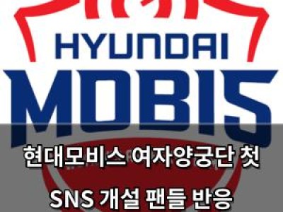 현대모비스 여자양궁단 첫 SNS 개설 팬들 반응 뜨거움