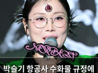 박슬기 항공사 수화물 규정에 화들짝