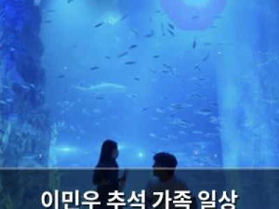 이민우 추석 가족 일상 공개에 팬들 반응 뜨거움