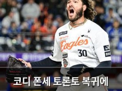 코디 폰세 토론토 복귀에 성공한 건 뭐야