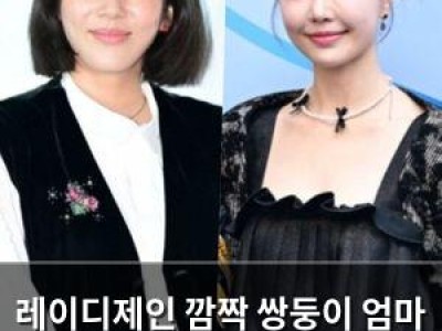 레이디제인 깜짝 쌍둥이 엄마 됐다