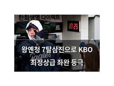 왕옌청 7탈삼진으로 KBO 최정상급 좌완 등극